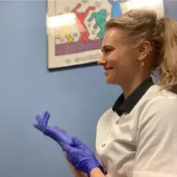 Masterstudent bekkenfysiotherapie Linda Gosselink