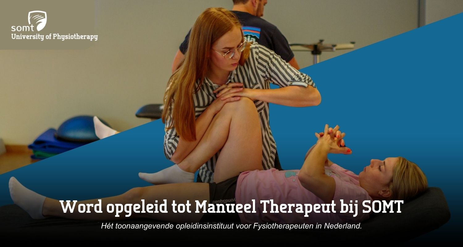 Leerlingen van SOMT oefenen Manuele Therapie